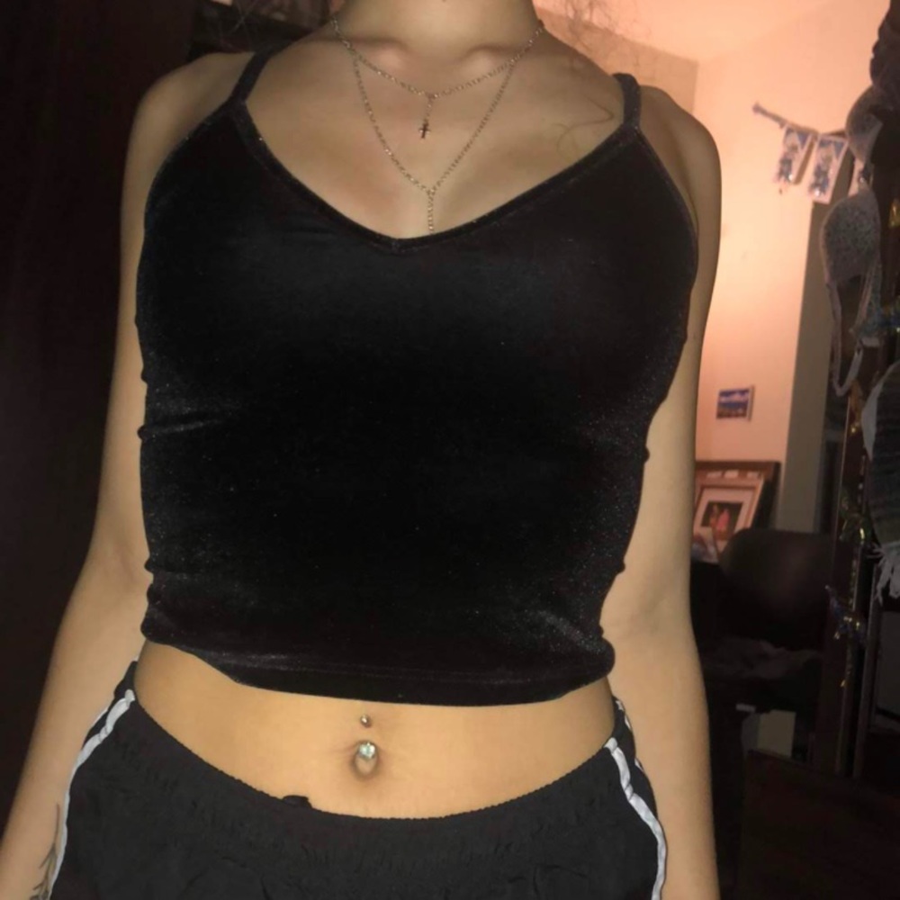 BRANDY MELVILLE velvet tank!